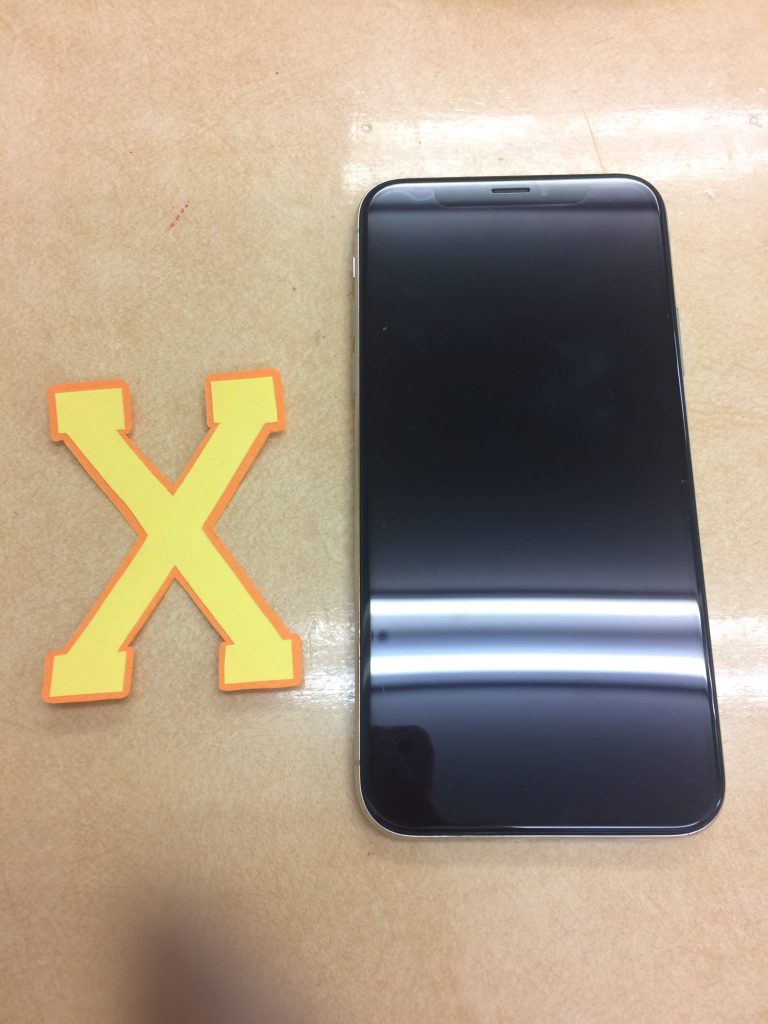 iPhoneX　画面交換修理　スマホスピタル熊本店