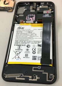 スマホスピタル博多駅前店 ZenFone 5Z水没