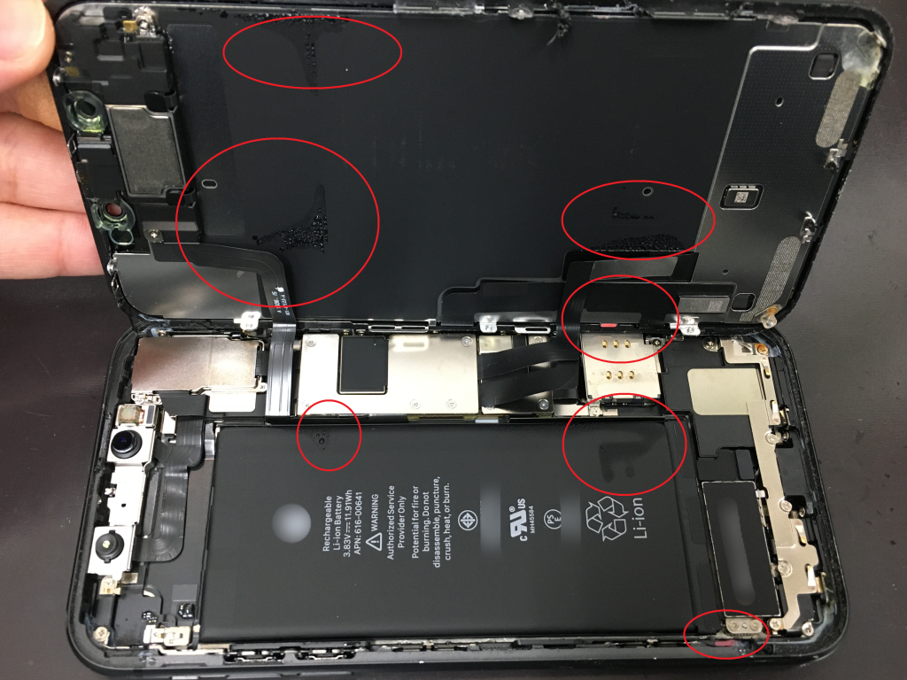 そろそろ梅雨の季節 耐水iphoneでも油断はできない 水没 スマホスピタル