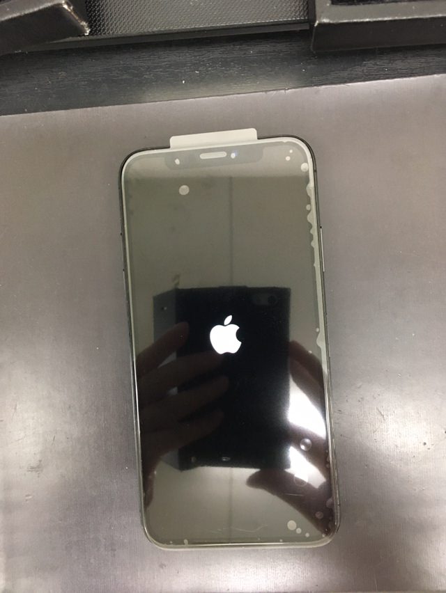 iPhoneX画面修理完了