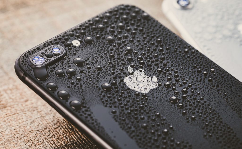 iPhone　水濡れ