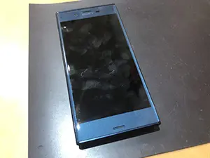 水没後に持ち込まれたXperia XZ