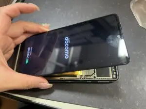 ロゴループから進めないAQUOS sense4