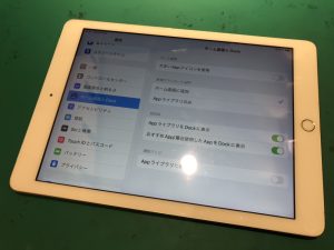 iPad5バッテリー膨張修理後2