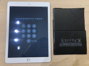 iPad5バッテリー交換