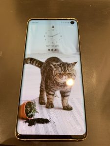 GalaxyS10　画面交換後