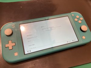 SwitchLite　液晶画面後