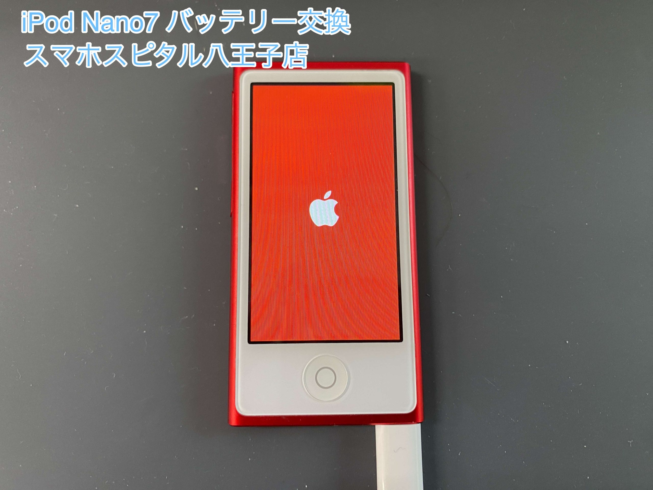iPod Nano第七世代のリンゴループしてしまう端末の復旧依頼！ご 