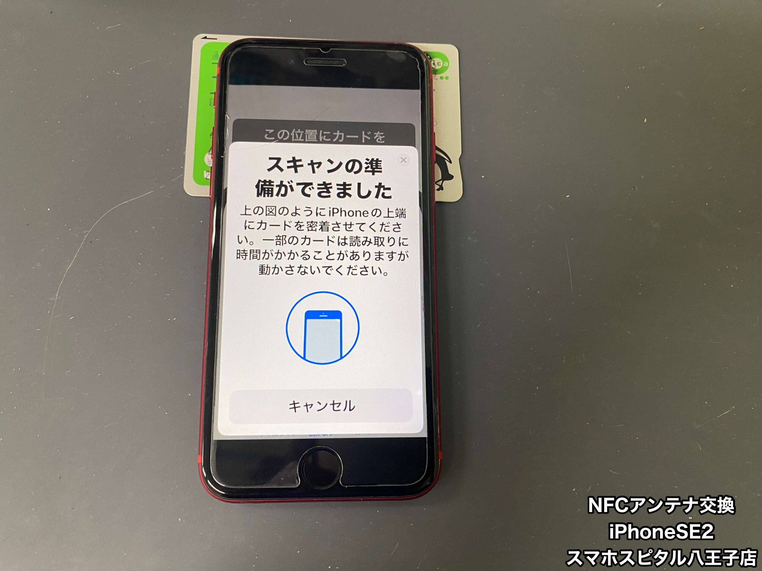 iPhoneSE2 修理】交通ICカードやマイナンバーカードの登録ができない