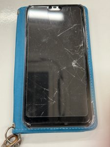 スマホ保護フィルム貼り替え