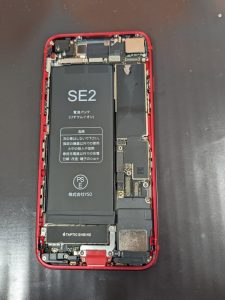 iPhoneSE2バッテリー交換