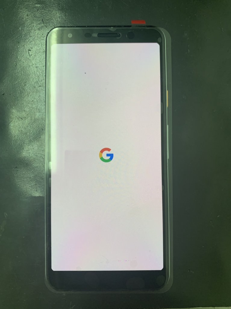 GooglePixel3a画面交換後