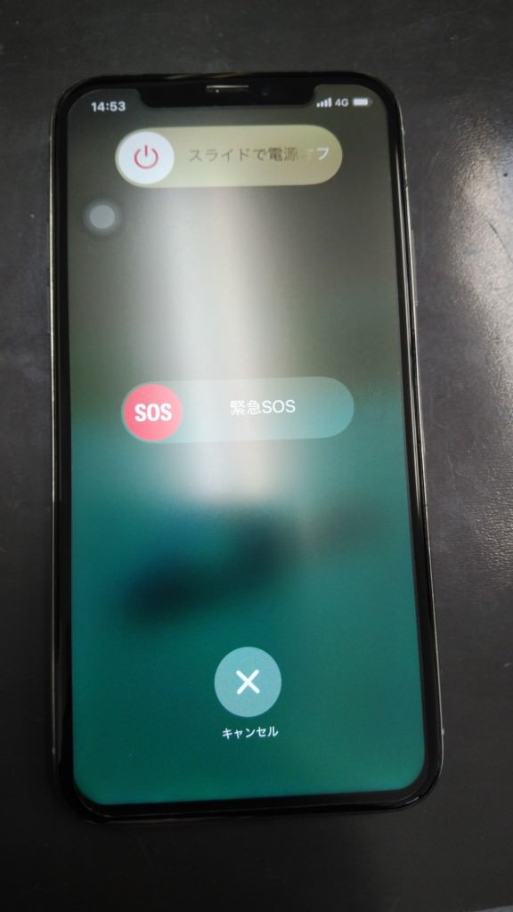 iPhoneX 画面修理後