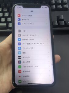 iPhone11　液晶不良