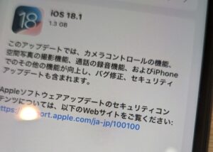 iOS18.1