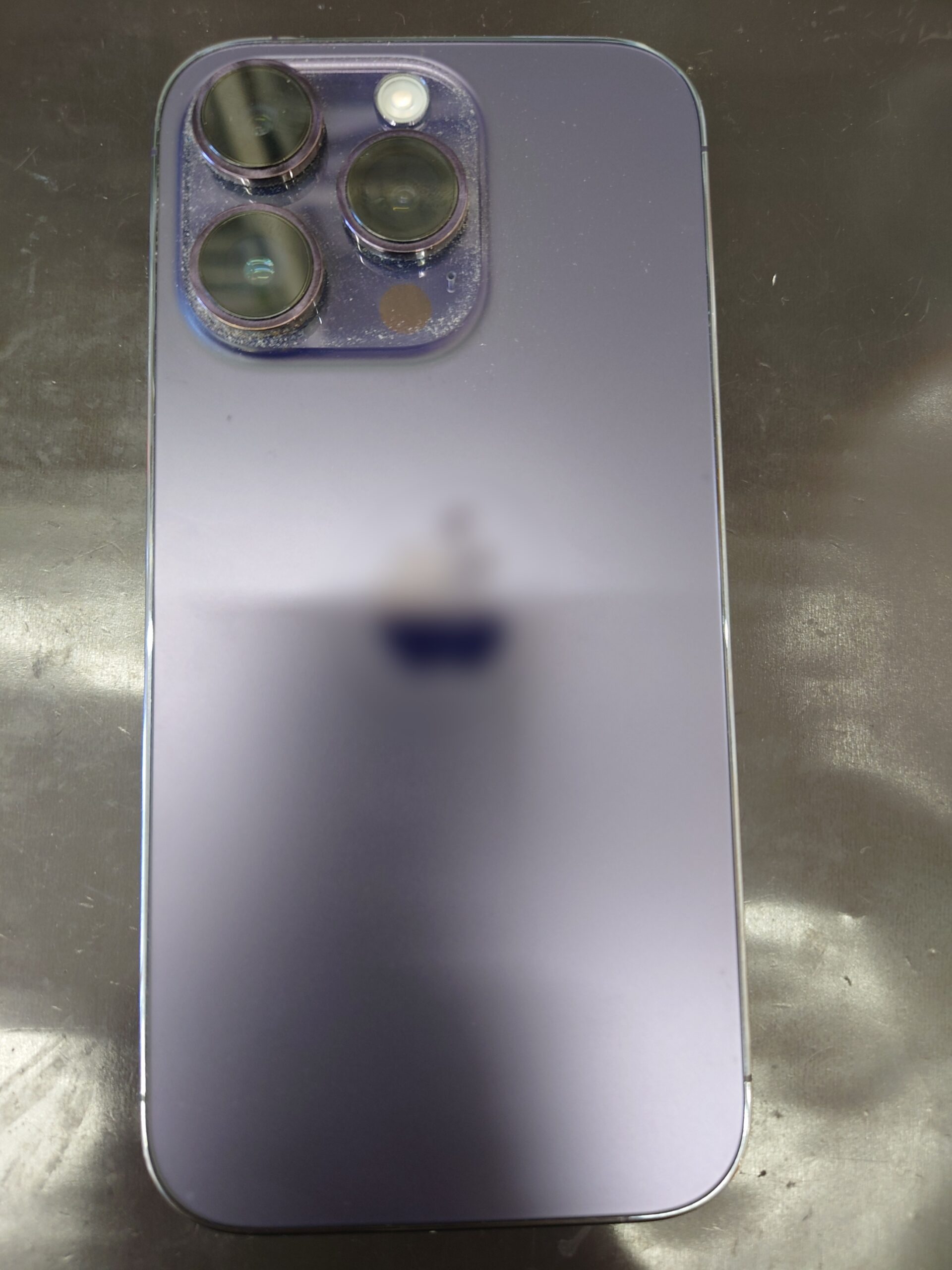 iPhone14Plus パープル バッテリー92%
