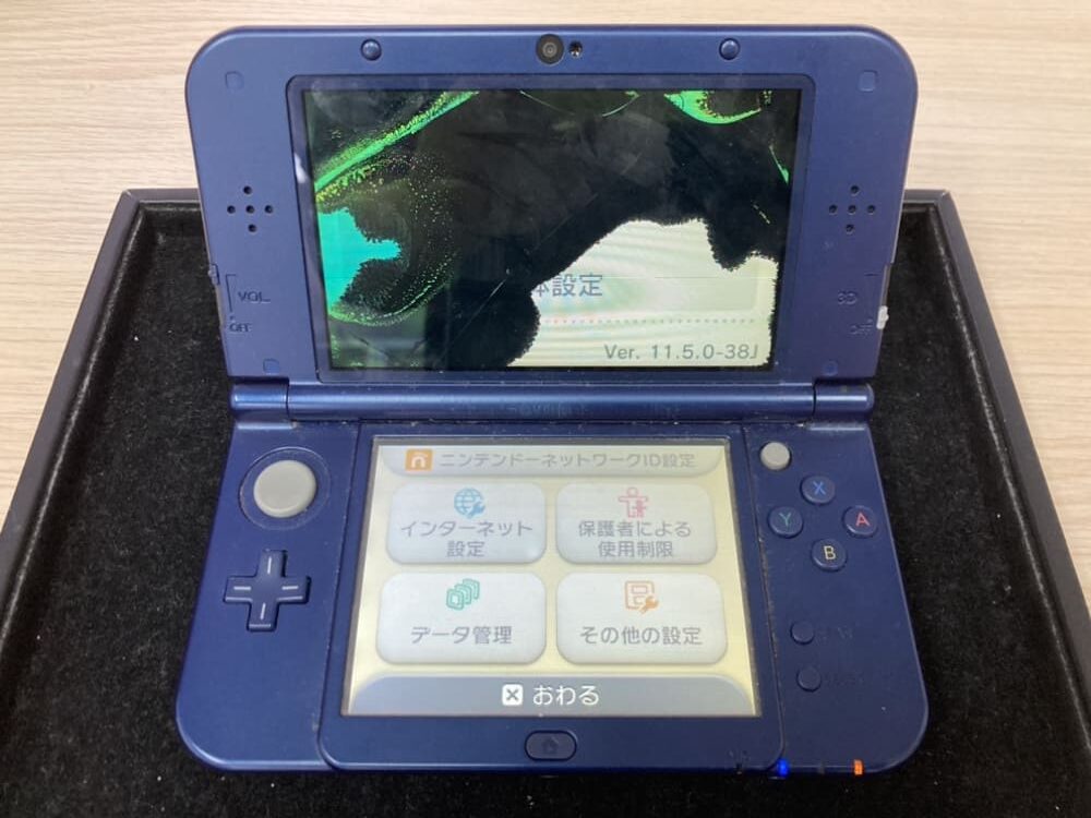 3DS 3DSLL NEW3DSLL　 画面割れ