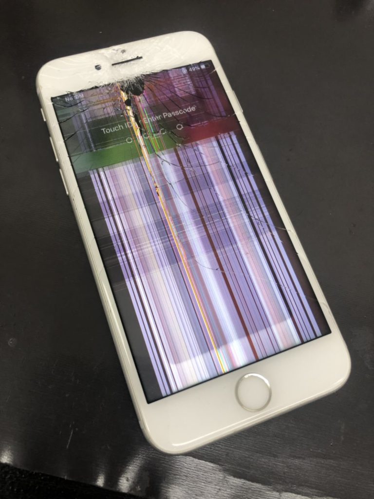 iPhone 液晶漏れ