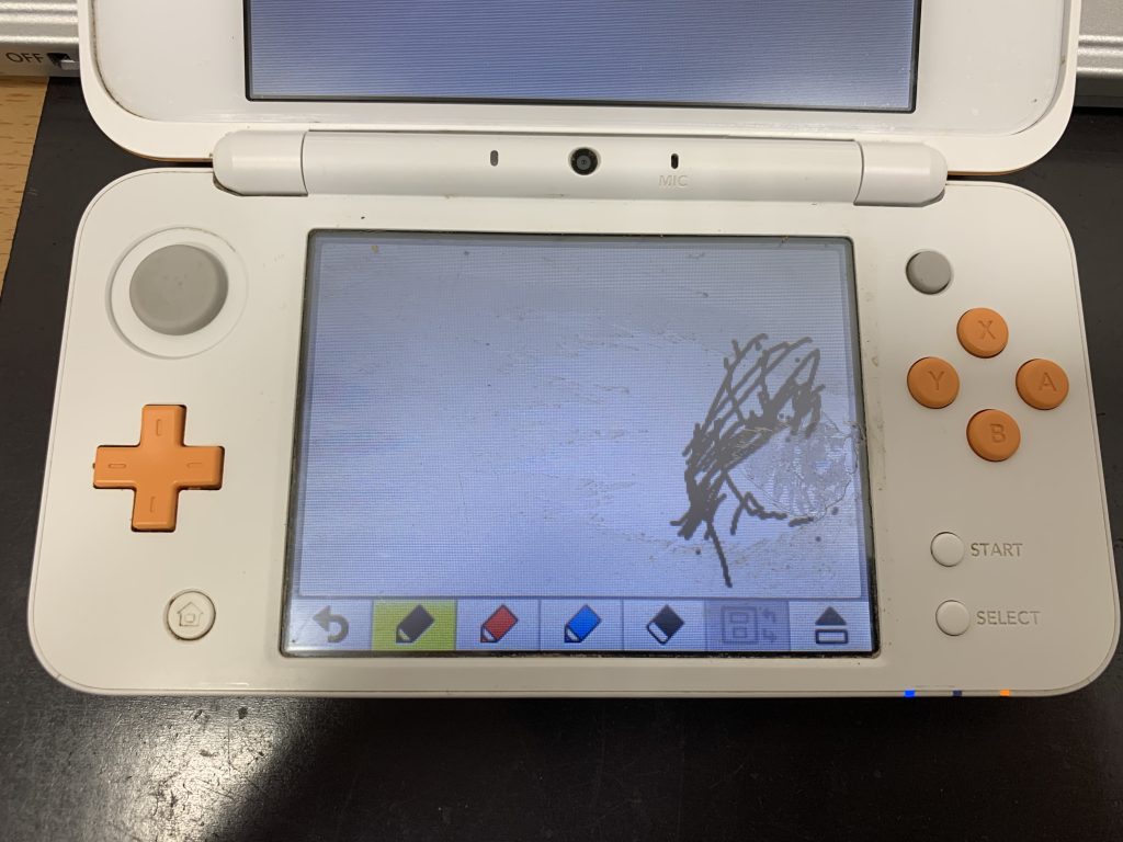 New2DSLL タッチパネル 反応しない