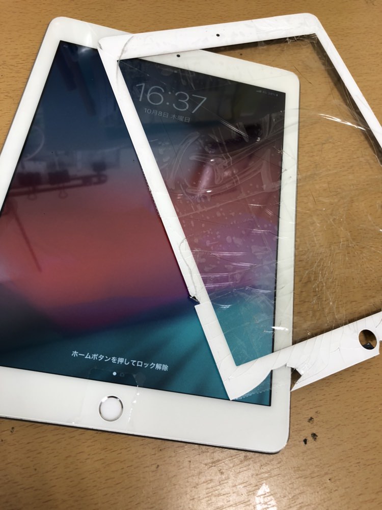 iPad6 ガラス 液晶 交換 10.9 マイビジネス
