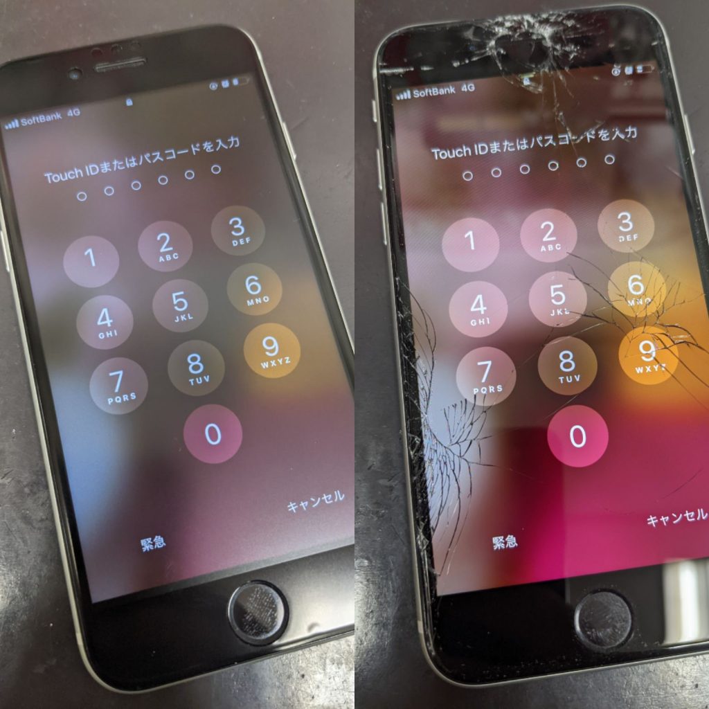 iPhoneSE2 画面 修理