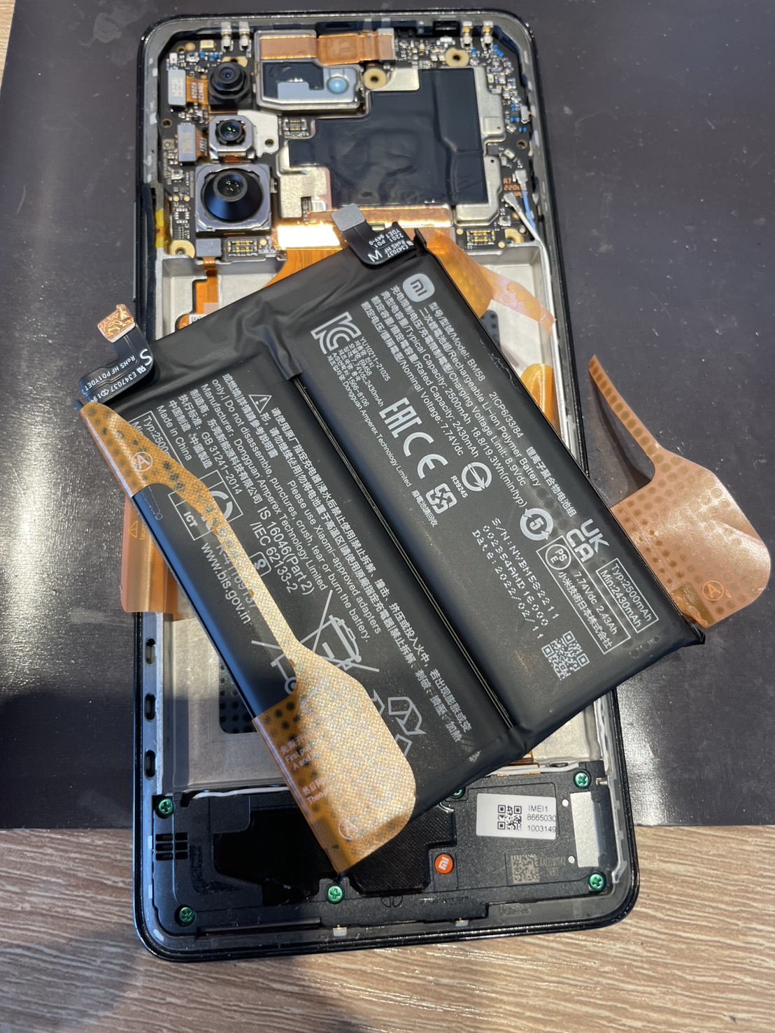 Xiaomi 11T Pro】バッテリー交換 | スマホスピタル 尾張旭店の