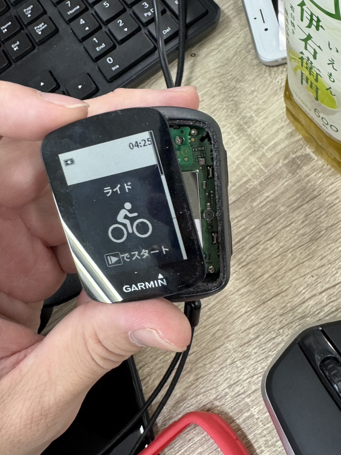 GarminEdge130が起動しない！バッテリー交換で改善可能！ | スマ