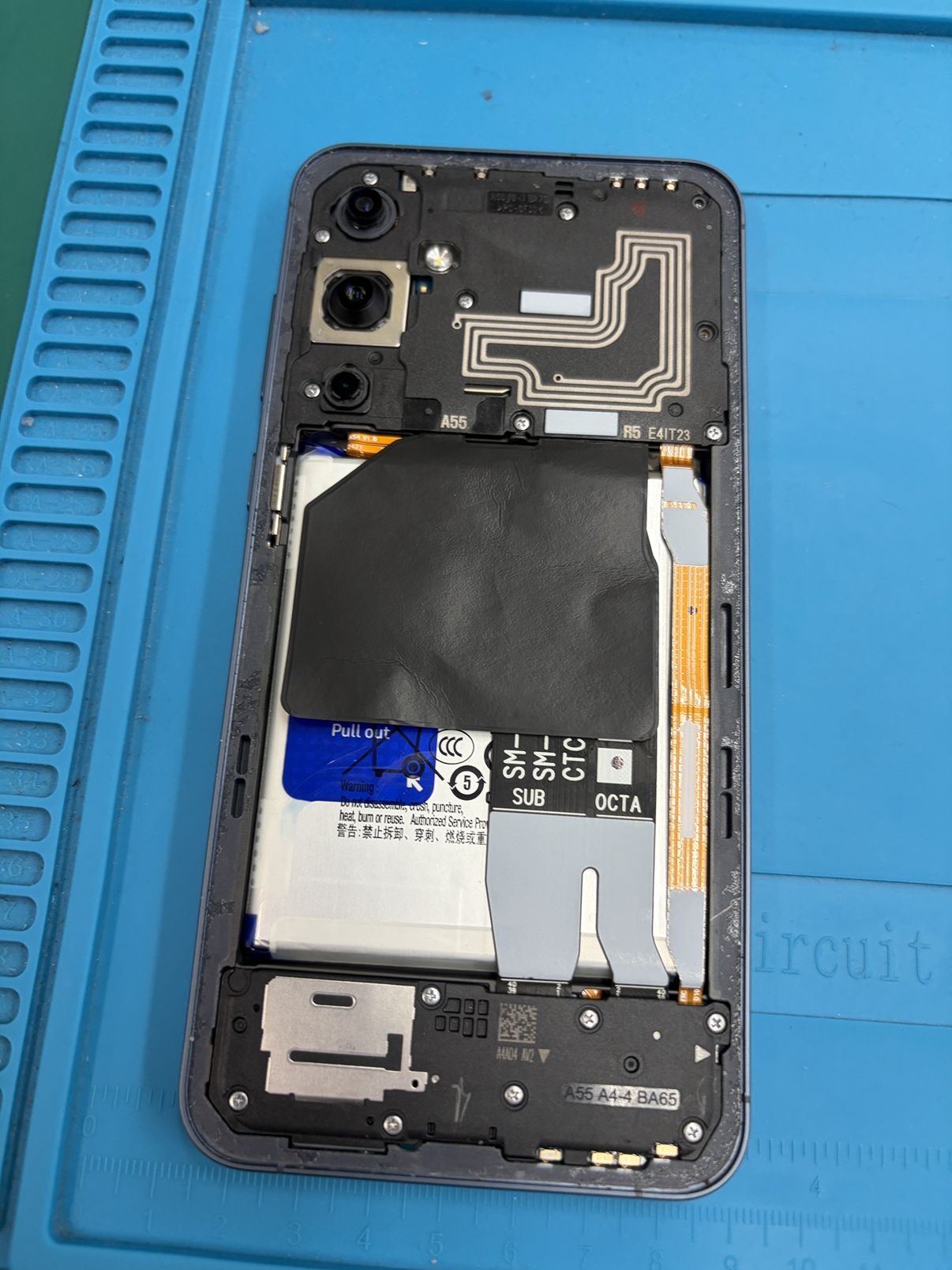 GalaxyA55 バッテリー交換 | スマホスピタル 浜松店の修理速報