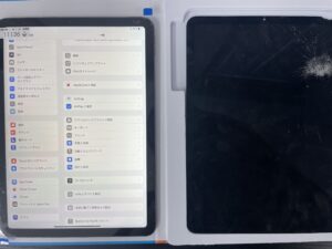 iPad Air4画面交換福井