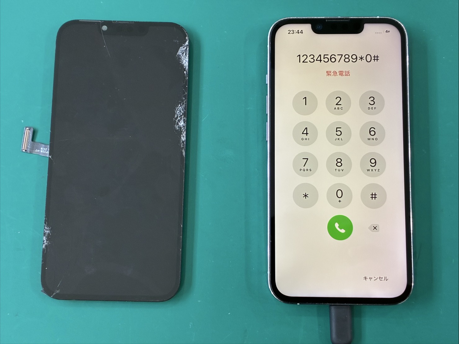 iPhone 13Pro】iPhoneの画面割れ、表示不良はスマホスピタルたま