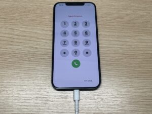 充電ケーブルを接続しても反応せず、バッテリー残量が減って充電できなくなってしまったiPhone12ProMAX