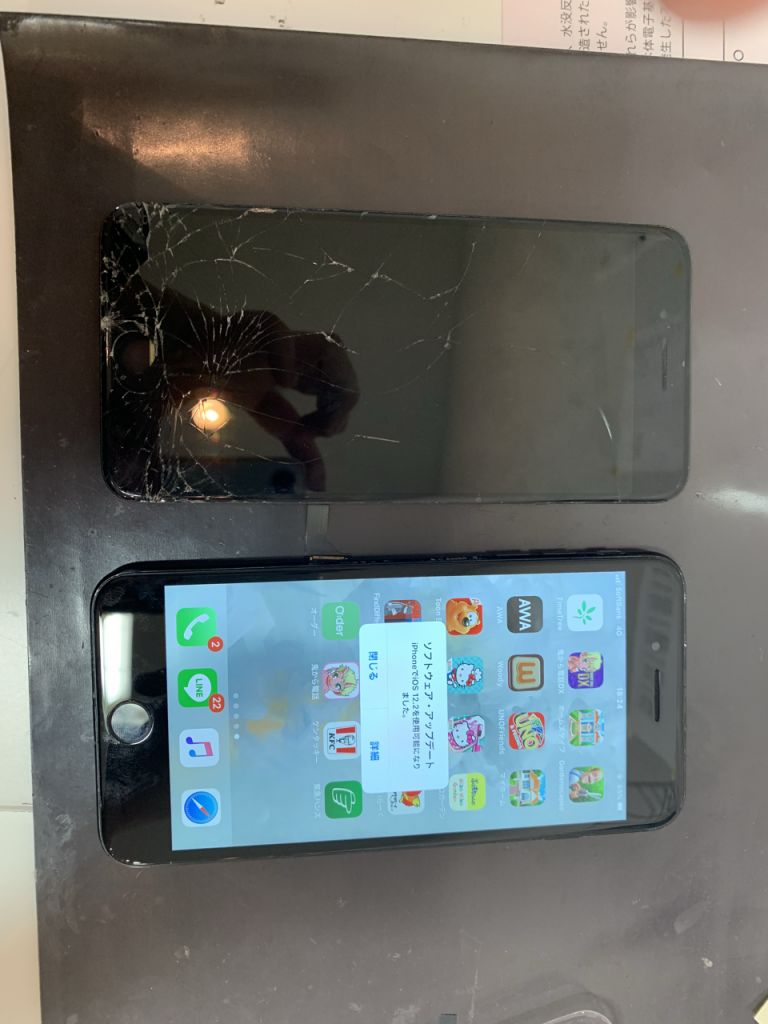 iPhone7plusバックライト死亡2