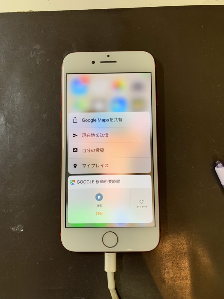 iPhone7修理後赤