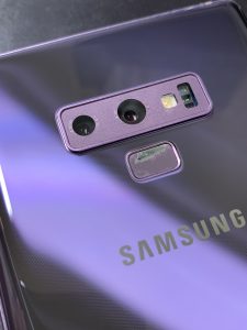 GalaxyNote9のバックパネルレンズ交換