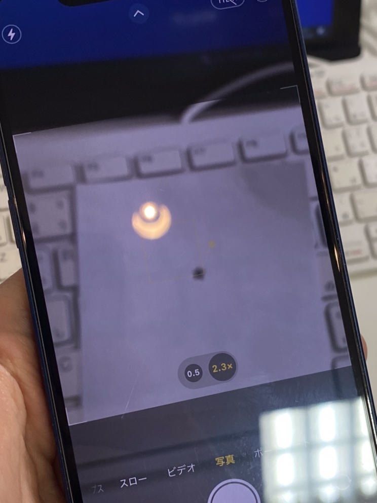 iPhone12バックカメラがぼやける