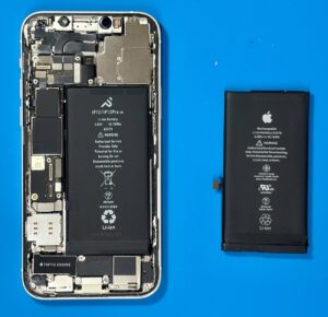 iPhone 12のバッテリー交換