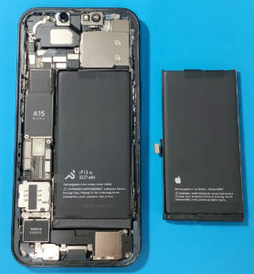 iPhone 13のバッテリー交換
