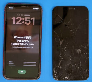 iPhone 11の画面修理