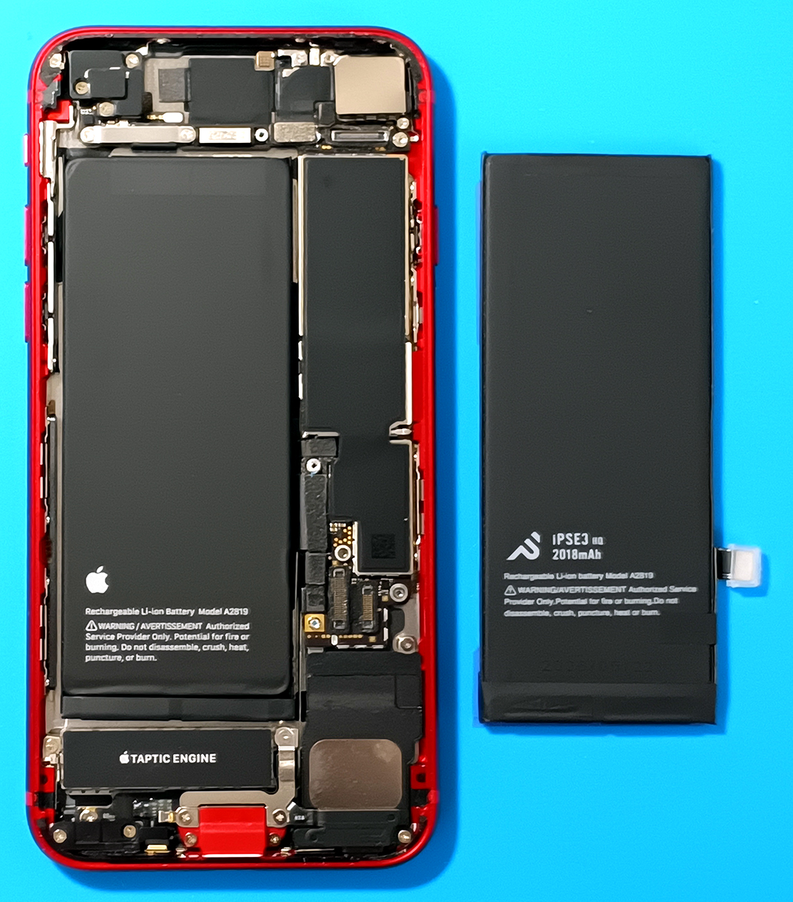 iPhone se3 128GB スマートフォン本体 バッテリー最大容量79% iPhone SE3 バッテリー交換】大分市で最大容量79％→100％へ復活・即日