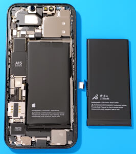 iPhone 13のバッテリー交換
