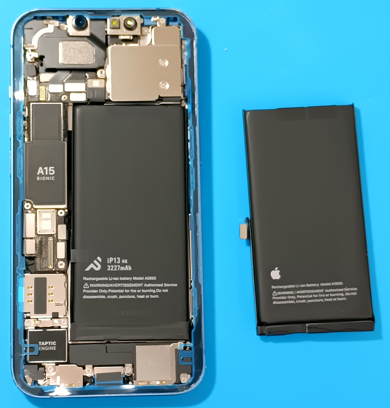 iPhone 13 バッテリー交換】大分市で最大容量73％→100％へ！約1時間の