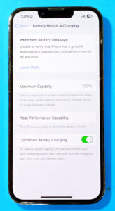 iPhone 13 Pro のバッテリー交換