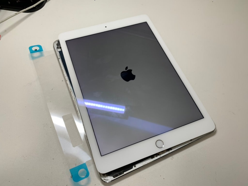 IPADAIR2画面仮付けで動作確認