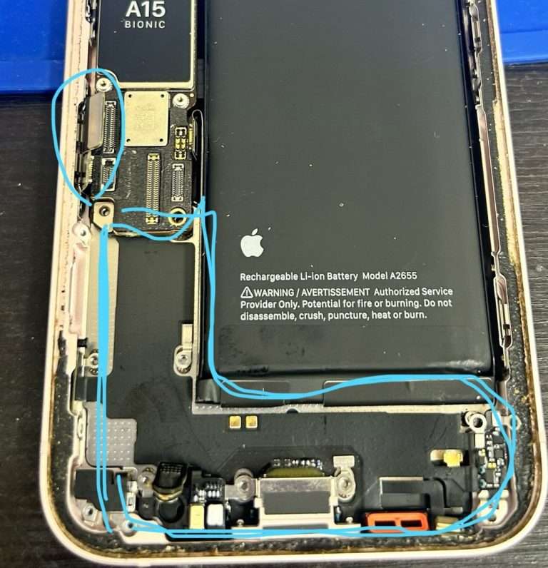 iPhone 12 miniのバッテリー交換