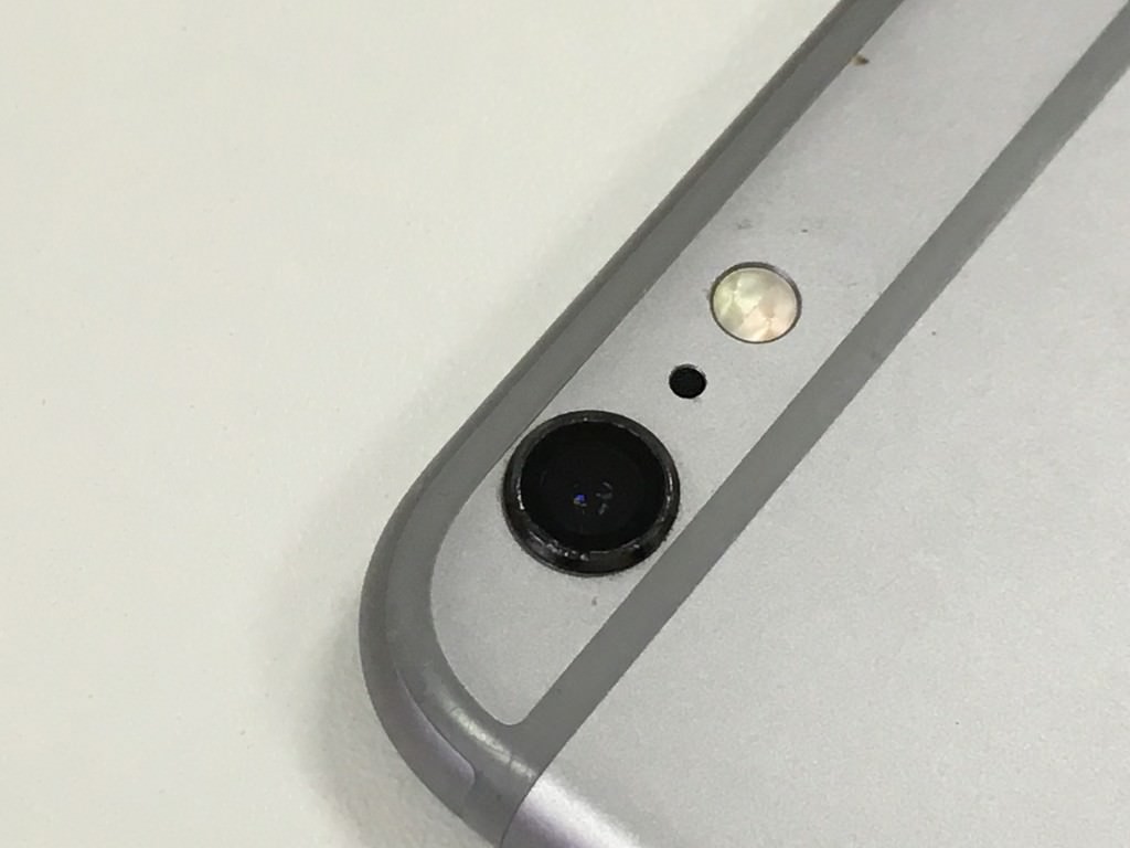 6s+レンズ修理後