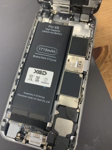 iPhone6s膨張バッテリー