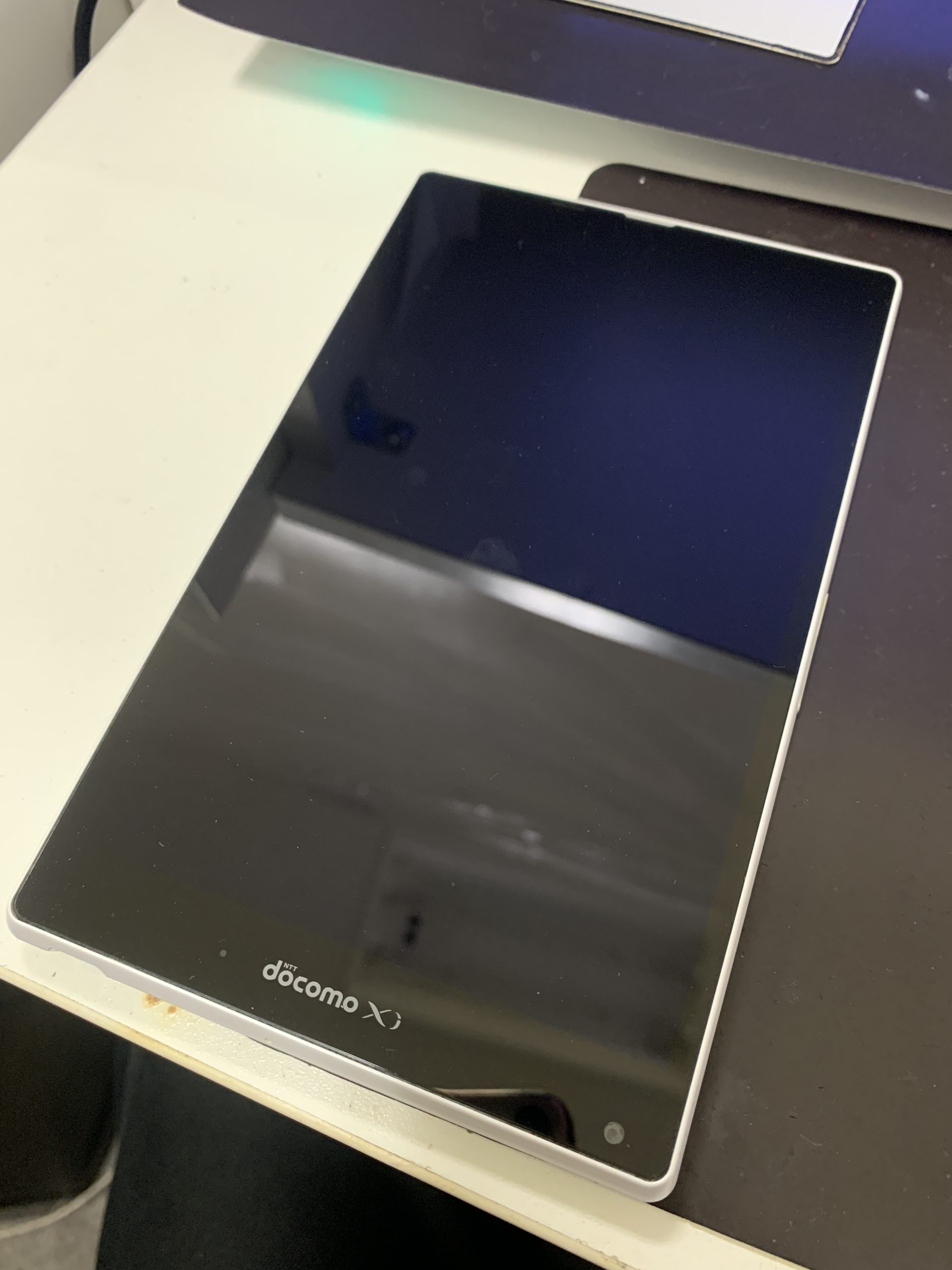 電源ボタン欠け SHARP SH-06F 電源ボタン、とうとう壊れました！』 シャープ AQUOS PAD SH-06F