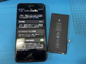 iPhone8plus 減りが早い　関内