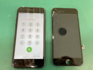 iPhoneSE2液晶画面交換 馬車道