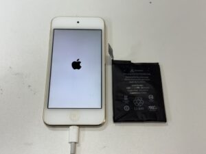 修理後の膨張したiPodTouch6